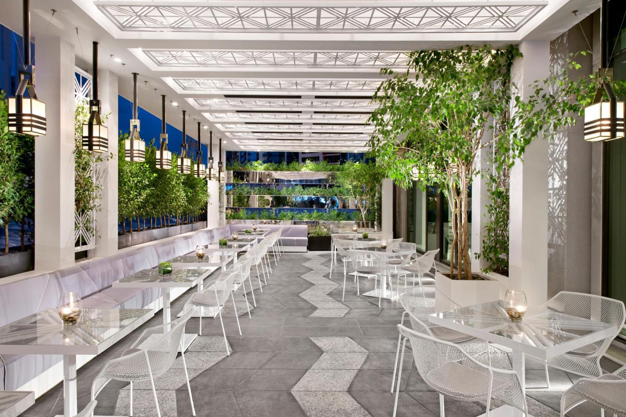 Crown Towers Melbourne 호텔 외부 사진 The interior of the restaurant