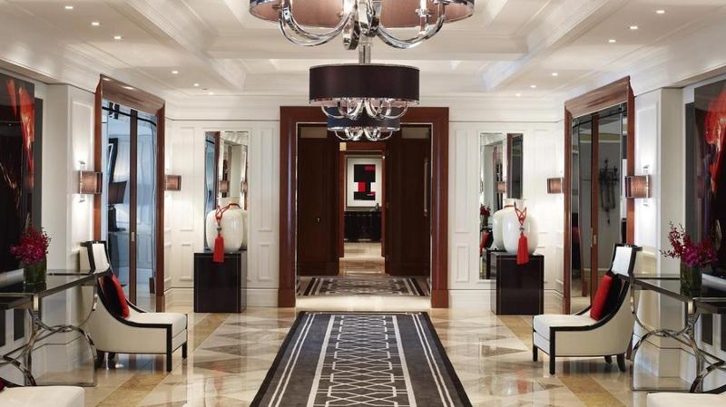Crown Towers Melbourne 호텔 외부 사진 The entrance to the hotel